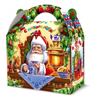 Коробка НГ Угощение 1.5кг