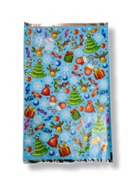 Пакет НГ 20х35 Подарочный металл (100/1000)