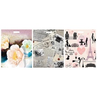 Пакет 50х60 Новости, Франц.бутик, Цветочный биг, Шанель 100мкм